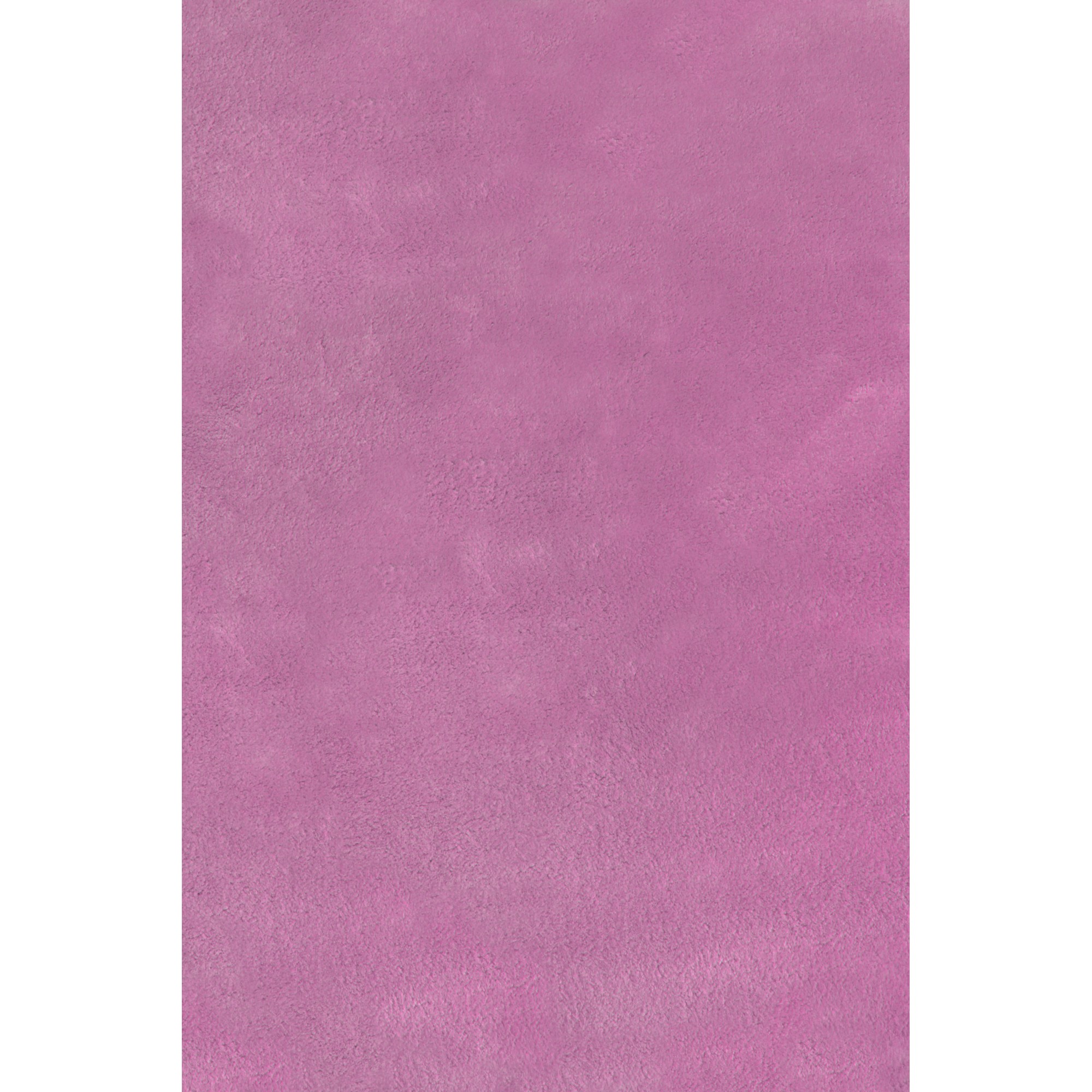 Lulu Modern Plain Shaggy Rugs In Heather Purple